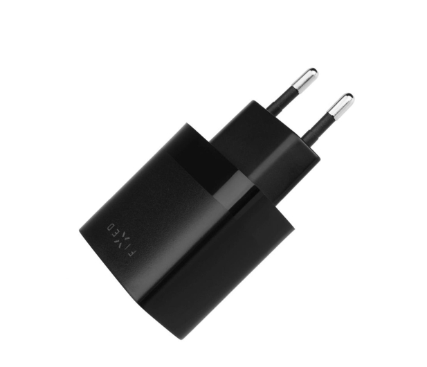 FIXED Ładowarka sieciowa 17W 2xUSB-A + kabel USB-C 1m czarny FIXC17N-2UC-BK - 1342400 - zdjęcie 3